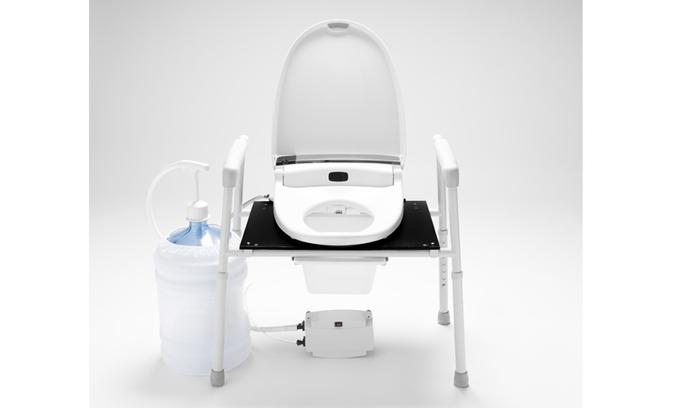 PORTABLE AND COMPLETE PERSONAL HYGIENE SYSTEM